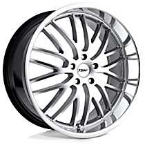 Aluminum Silver Wheel, 19 in. x 8 in., 5 x 4.5 in. Bolt Pattern - 