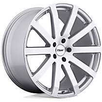 2010BRK545112S72 Aluminum Silver Wheel, 20 in. X 10 in., 5 x 4.5 in. Bolt Pattern