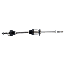 Front, Passenger Side Axle Assembly, Front Wheel Drive, Standard Duty