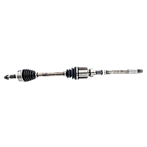 Front, Passenger Side Axle Assembly,  Standard Duty Replacement, New, 4WD, 3.5L 6Cyl
