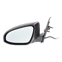 Foldaway Power Fit System Passenger Side Mirror for Toyota Corolla LE S Model Black 