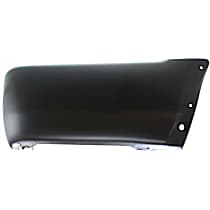 Rear, Passenger Side Bumper End, For Models With Fender Flares, Primed, Steel