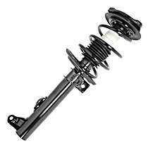 Front, Driver or Passenger Side Fully Loaded Strut, RWD, Except AWD; W204 Chassis