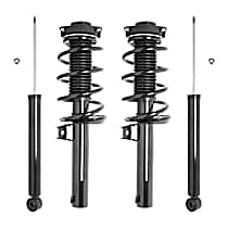 4-11090-257070-001 Front and Rear, Driver or Passenger Side Shock and Fully Loaded Strut