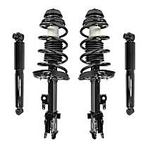 4-11933-259080-001 Front and Rear, Driver or Passenger Side Shock and Fully Loaded Strut