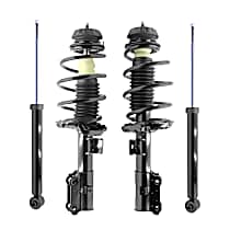 Front and Rear, Driver or Passenger Side Shock and Fully Loaded Strut