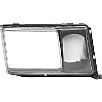 0008260659 Passenger Side Headlight Door, Black