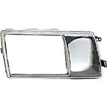 0008260859 Passenger Side Headlight Door, Black