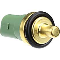 Coolant Temperature Sensor, 8 Cyl 4.2L, 4-Pin-Green-20mm; Dual Temperature Sender/Auxiliary Fan Switch - 