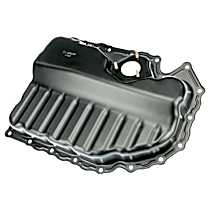 Oil Pan, Without Oil Level Sensor, 4 Cyl 2.0L, APA/URO Parts OE Replacement - 