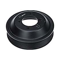 11511436590PRM APA/URO Parts Water Pump Pulley Water Pump Pulley - Black, Aluminum, Direct Fit, Sold Individually