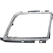 1298260359 Driver Side Headlight Door, Black