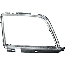 1298260459 Passenger Side Headlight Door, Black