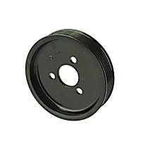 32427516848PRM Power Steering Pump Pulley - Black Powdercoated, Aluminum, Sold Individually