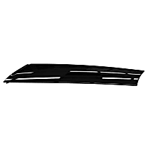 51137272584 Pillar Trim - Black, Plastic, Direct Fit, Sold individually