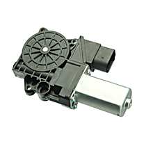 67626927025 Rear, Driver Side Window Motor, New