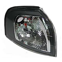 8620464 Turn Signal Lens - Passenger Side, Clear, Plastic, Direct Fit, Sold individually