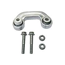 Front, Driver Side Sway Bar Link, Updated Version, prevents excessive noise. *Also 2) M10x62x45mm Bolts/VAG # N104 253 01 & 2) M10 Shouldered Self Locking Nuts VAG # N103 320 01 Required*, APA/URO Parts OE Replacement