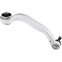 Front, Driver Side, Lower, Rearward Control Arm, Ball Joint Faces Up; With Solid Rubber Bushing, APA/URO Parts OE Replacement