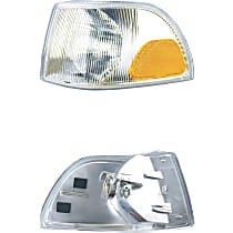 9169372 Driver Side Turn Signal Light, Without bulb(s), APA/URO Parts OE Replacement