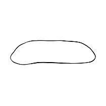 99354192500 Windshield Seal - Replaces OE Number 993-541-925-00