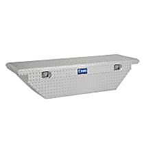 EC10291 Truck Tool Box - Diamond brite, Aluminum, Low Profile, Universal, Sold individually
