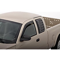 192079 Front, Driver and Passenger Side Window Visor, Smoke