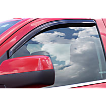 Front, Driver and Passenger Side, Window Visor, Smoke