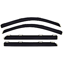 194265 Window Visor, Smoke