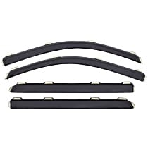 194974 Window Visor, Smoke
