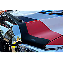 Bug Shield, Textured Black, Automotive Grade Tape Attachment Style, Aeroskin II Series - 