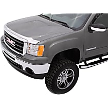 620037 Bug Shield, Chrome, Automotive Grade Tape Attachment Style, Aeroskin Series