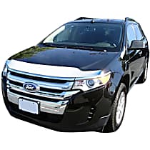 Bug Shield, Chrome, Automotive Grade Tape Attachment Style, Aeroskin Series - 