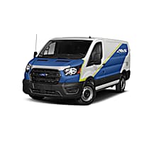 Bug Shield, Chrome, Automotive Grade Tape Attachment Style, Aeroskin Series - 