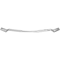 Bug Shield, Chrome, Automotive Grade Tape Attachment Style, Aeroskin Series - 