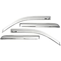 684761 Window Visor, Chrome