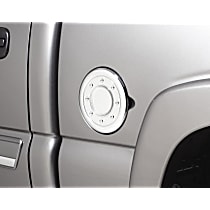 688771 Fuel Door Cover - Chrome, Plastic, Direct Fit, Sold individually