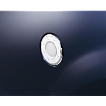 688772 Fuel Door Cover - Chrome, Plastic, Direct Fit, Sold individually