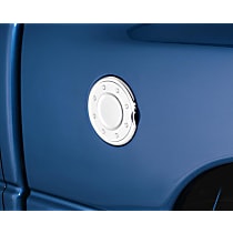 688774 Fuel Door Cover - Chrome, Plastic, Direct Fit, Sold individually