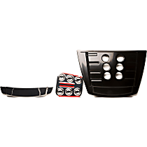 Smoke ABS Plastic Cowl Hood Scoop