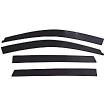 894066 Window Visor, Smoke