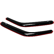 92083 Front, Driver and Passenger Side Window Visor, Smoke
