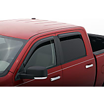 92442 Front, Driver and Passenger Side Window Visor, Smoke