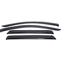 94072 Smoke Window Visor, Front and Rear, Driver and Passenger Side - Set of 4