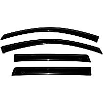 94183 Window Visor, Smoke