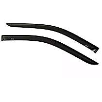 94195 Front and Rear, Driver and Passenger Side Window Visor, Smoke
