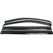 94251 Window Visor, Smoke