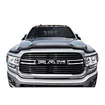 Bug Shield, Black, Automotive Grade Tape Attachment Style, Aeroskin LightShield Pro Series - 