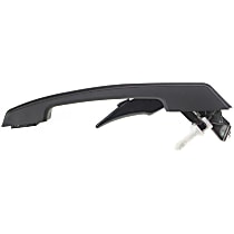 Front, Driver Side Exterior Door Handle, Black, Without Key Hole