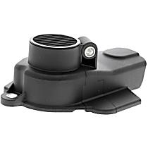 Timing Cover, 4 Cyl 2.0L, OE Grade; Water Pump Belt, Black, Steel